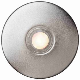 Sn5wl Newhouse Hardware 2-1/2 Inch Round Satin Nickel Door Lighted Chime Button