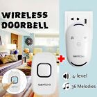 Nfe3392438 Wireless Doorbell Transmitter Receiver Home Door Bell Calling 6247818073848