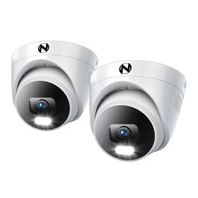 Cam-ftn8-nel-dm Night Owl Add On Wired Ip 4k Hd Indoor/outdoor Deterrence Dome Cameras With 2