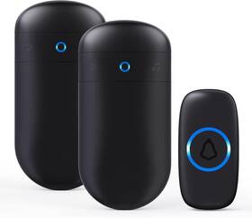 M508 No F55 Wireless Doorbell Bell Over 1000ft Coverage With 2 Plug-in Receivers