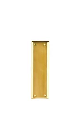 701021 Nostalgic Warehouse New York Push Plate Polished Brass
