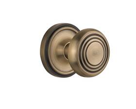 707065 Nostalgic Warehouse Classic Rosette With Deco Door Knob Privacy - 2.375 Inch An
