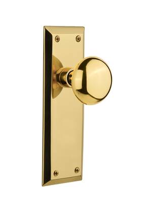 733092 Nostalgic Warehouse New York Door Knob With Plate