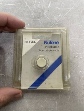 Pb-1vcl Nutone 784891993831 Pushbutton New Old Stock