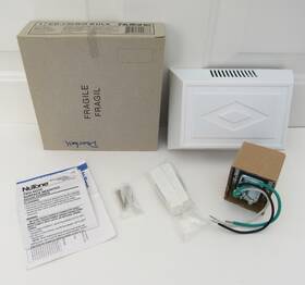 Cd-125 Nutone 784891999673 New Open Box Wh Two-note Door Chime Transformer And Two Pushbuttons