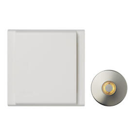 Bkl340lsn Nutone Bkl340l Line Voltage Wired Doorbell Nickel