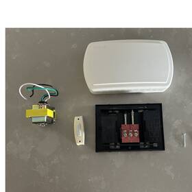 C906 Nutone Wired Mechanical Door Chime Kit With Button And Transformer