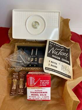Cd-100 Nutone Vintage Door Chime 2-notes Nos