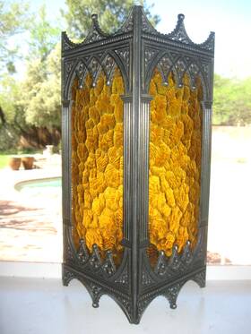 La-43 Nutone Vintage Lighted Doorbell Door Chime Renaissance/gothic 2-chime