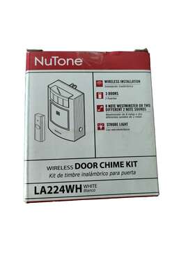 La224wh Nutone Wireless Strobe Chime Kit Deaf/hearing Households - New
