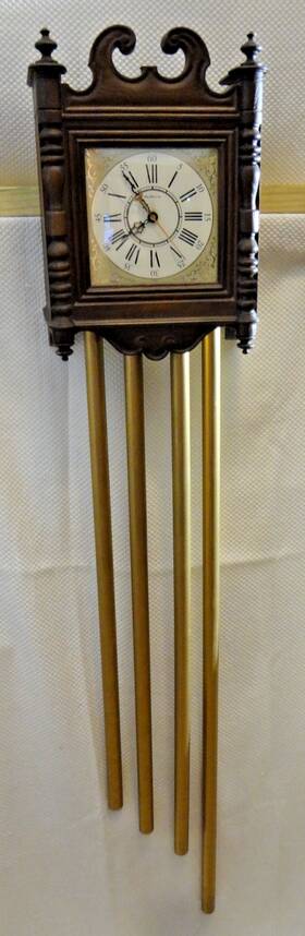 Lc-56 Nutone Vintage 1960s Wall Clock Doorbell Chime Long Tube - Complete
