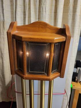 Ld-49n Nutone Vintage Lighted Door Bell Chime Doorbell