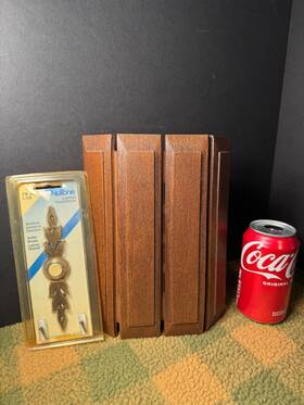 La-20 Nutone Lm-20 Vintage Two Note Door Chime Brown Untested With Button