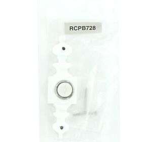 Rcpb728 Nutone Lighted Surface Mount And Fits Brick Molding Door Bell White