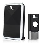 O00qh-0501-0508 O00qh-0501 1byone Easy Chime Wireless Doorbell Kit 1 Receiver Push New