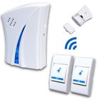 O01138208s0s25652 Unbranded Drag Wireless Door Bell Indicator Receiver Transmitter 191558212554