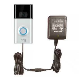 Ohmkat 313097365380 Video Doorbell Power Supply - Compatible With Ring 2 And 3 Black