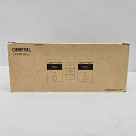 Wd721-wh Omeril Wireless Door Bell Kit With 2 Receivers 1000ft Range White