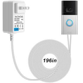 Ousaly-1801000 Ousaly 18v Video Doorbell Power Adapter 110v-240v Ac To Dc 18v1a For Ring Vi