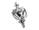 P209 Mullingar Pewter Shamrock Door 5390587008342