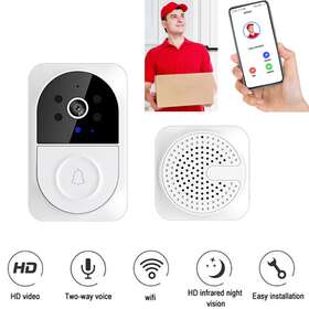 Paddsun 883147309768 Smart Wireless Video Doorbell Phone Camera Door Bell Ring Intercom Security Us