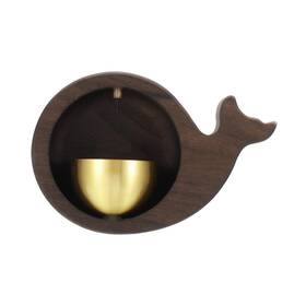 Pta240725tt000440 Patikil Shopkeepers Bell Wood Door Chime Hanging Magnetic Jingle Bells Ani