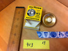 Pb-14 Nutone Push Button Lighted Polished Brass Vintage Old Stock