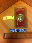 Pb-24lpb Nutone Push Button Lighted Polished Brass Vintage Old Stock
