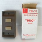 Pb-31 Nutone Nib Duo Door Bell Button