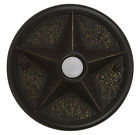 Pb3036-az Doorbell Antique Pushbutton Surface Mount Craftmade Bronze Star