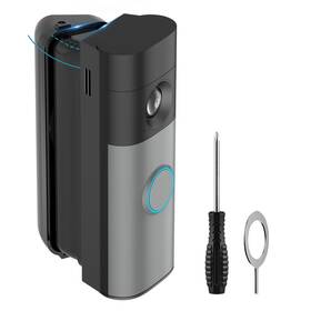 Pefecon 717308617099 30-55 Degree Adjustable Doorbell Mount For Ring Battery And Wired Standard/plus