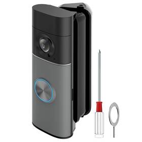 Pefecon 717710564059 R-ing Doorbell Angle Mount 30-55 Degrees Adjustable Door For Wired Doo