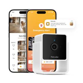 Petcube 854592007226 Cam Indoor Home Security Camera With 1080p Hd Video Two-way Audio M