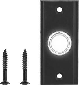 1002885 Peutier Led Lighted Doorbell Push Button Round Replacement With Sc
