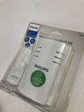 00030878499064 Philips Phillips Wireless Doorbell Kit Plug-in Home Alerts