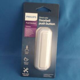 Des4111r Philips 030878499118 Direct-wire Doorbell Push Button Des4111r/27
