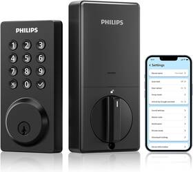 Ddl242x-15hw Philips Wifi Smart Lock Keyless Entry Door Compatible With Alexa And Google