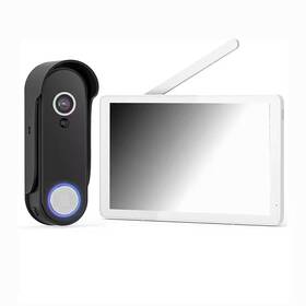 Phyfalip 313106068066 8 1080p Touch Screen Wireless Video Doorbell Intercom With Camera Motion Detecti