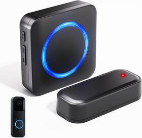 Physen 445054899850 Wireless Doorbell Chime - Compatible With Blink Video And D
