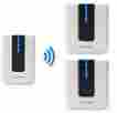 Physen-e-001 Physen Europe Style Piano Wireless Doorbell Kit 1 Bionic Push Button 2 Receiver 711978753286