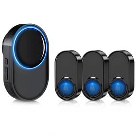Y1-3t1-us-b Physen Wireless Doorbells For Home - Waterproof Doorbell Chime Kits Opera
