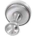 Po9006 Vicenza Designs Robe Towel Hooks Sanzio Hook Large Satin Nickel
