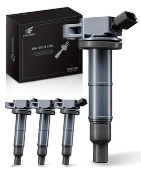 Poig15013-10 Pocyber Ignition Coil Pack Of 4 For Toyota Lexus Scion Camry Corolla Rav4 Solara Matr