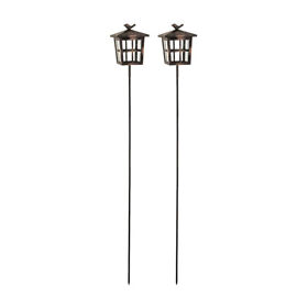 951619-s2 Pomeroy 951619 S2 Woodlands Clear Outdoor Garden Stakes