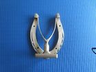 Pre-1920solid Knocker Horseshoe Vintage Brass Udoor