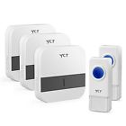 Proelesinc Ycz Wireless Doorbell Waterproof Remote With 2 Button And 3 At 600984290116