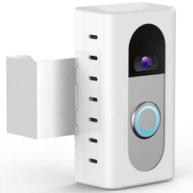 B0crywszyy Qibox Anti-theft Video Doorbell Mount For Ring/blink - No-drill Adjustable