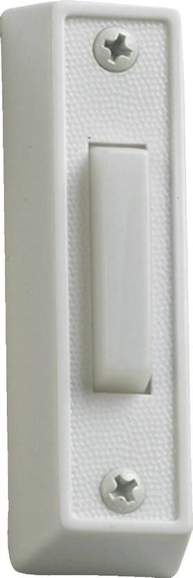 7-101-6 Quorum Lighting Accessory - 2.75 Inch Plastic Door Button-white Finish