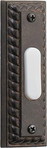 7-303-44 Quorum Lighting Traditional Door Chime Button From Chimes Toasted Sienna