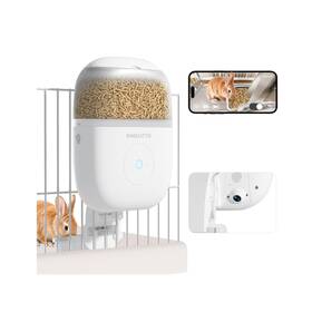 F15c-wifi Rabelitto Hanging Automatic Rabbit Feeder With 1080p Hd Camera Wifi Smart App... Fast Ship